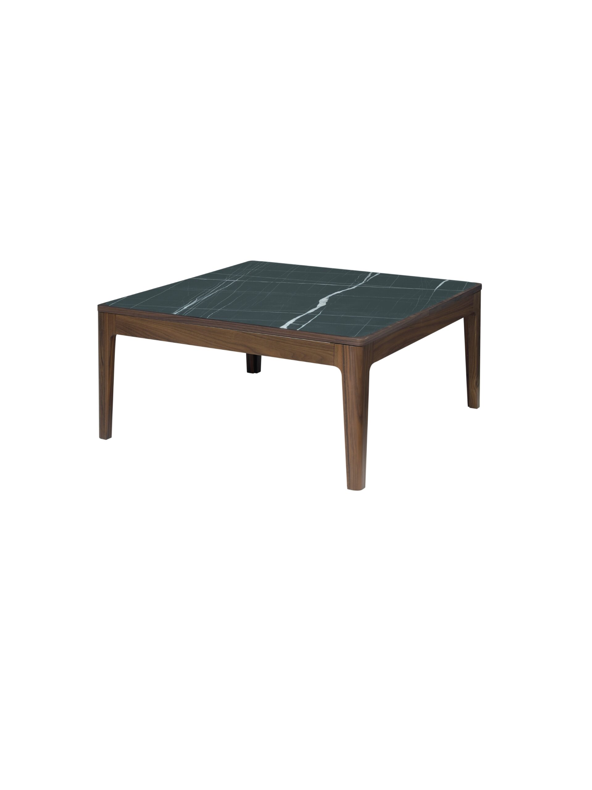 Shanghai coffee table with Sahara Noire glass top